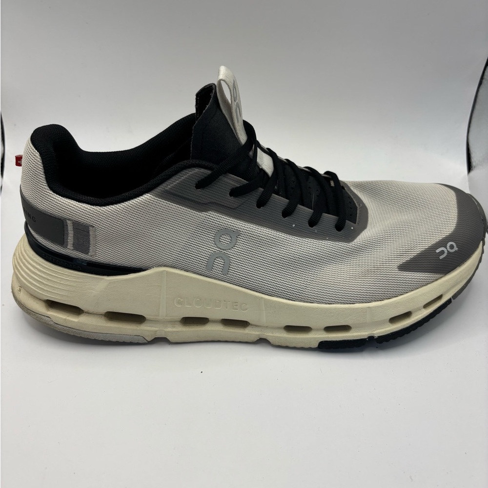 Men's White and Black Shoes
